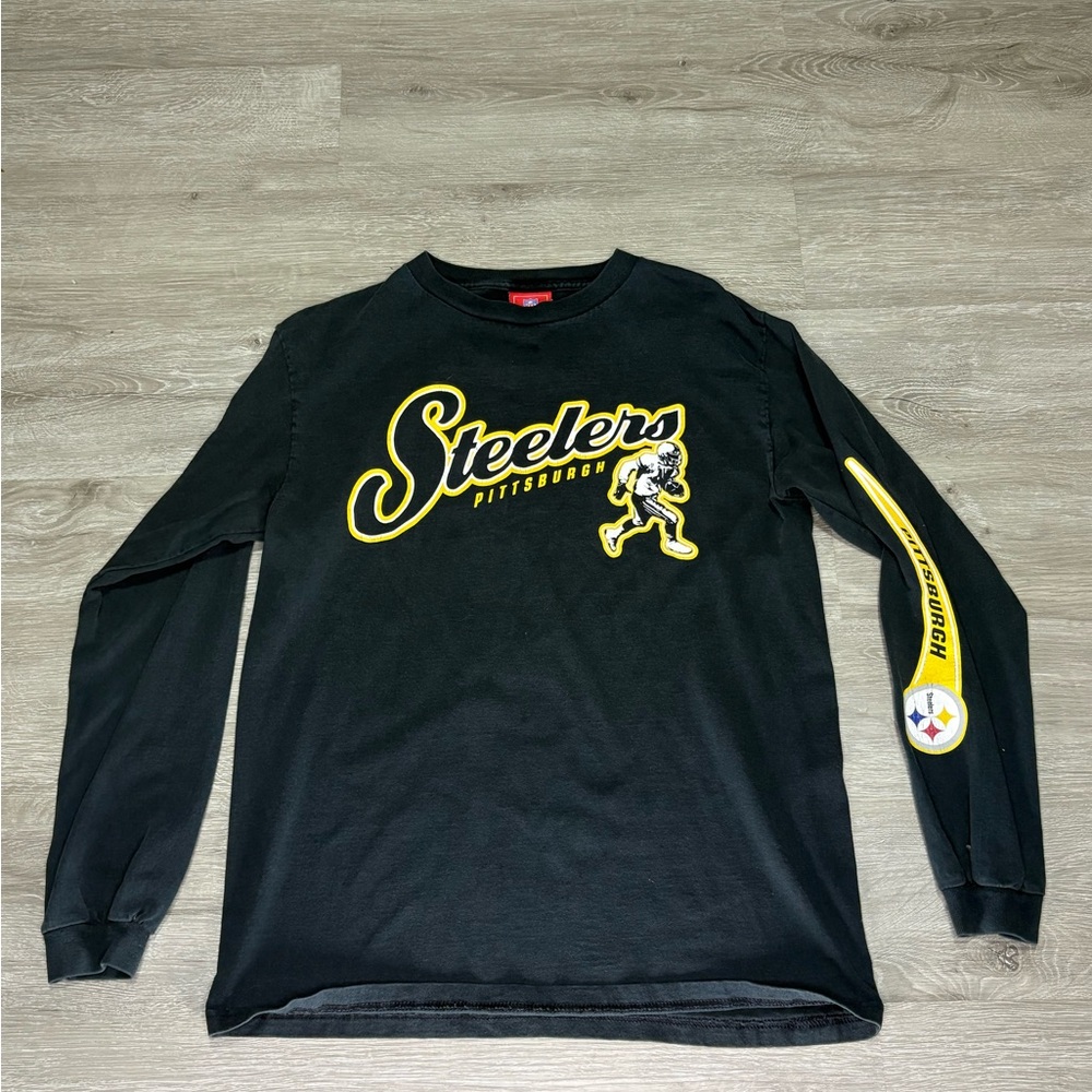 Vintage Mens Pittsburg steelers NFL long sleeve